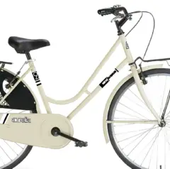 Bici per Adulti Bicicletta 26 Pollici Aurelia Olanda Crema - biciclette adulti