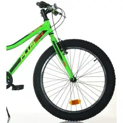 Bicicletta 24 Pollici MTB Plus Verde - biciclette adulti