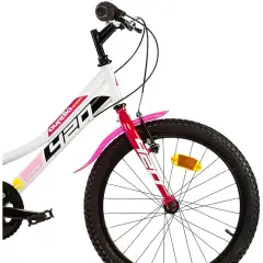 Bicicletta 20 Pollici Mtb Bianco Fuxia - biciclette bambini