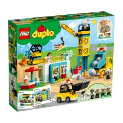 Lego Duplo Town Cantiere Edile con Gru a Torre - Costruzioni in plastica