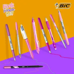 Pink & Purple Set Bic - penne pennarelli ufficio