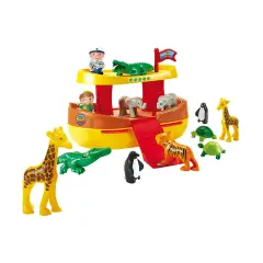 ABRICK ARCA DI NOE' CON 12 ANIMALI - play set