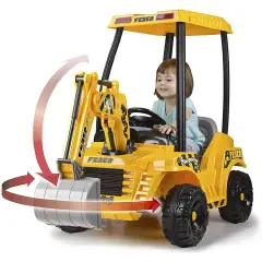 Super Digger – Escavatore Elettrico 12V per Bambini - auto