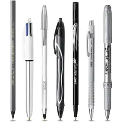 Silver Set Bic - penne pennarelli ufficio