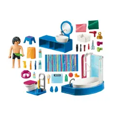 Playmobil 70211 Bagno con Vasca e Accessori, da 4 Anni - playmobil