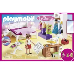 Camera da Letto con Angolo per Cucito Playmobil Dollhouse - playmobil