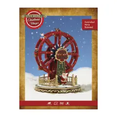Lumineo Ruota Panoramica Natale LED Musica Movimento - scene e villaggi