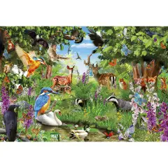 Puzzle 2000 Pezzi Hqc Fantastic Forest - puzzle adulti