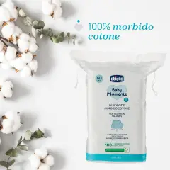 Chicco Baby Moments Quadrotti Morbido Cotone 60pz - cosmesi e igiene