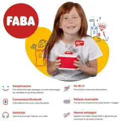 Bundle FABA Raccontastorie Con 2 Personaggi Inclusi: Elefantino e Carolina - giochi elettronici