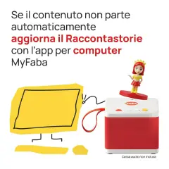 Bundle FABA Raccontastorie Con 2 Personaggi Inclusi: Elefantino e Lucilla - giochi elettronici