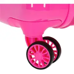 Trolley Minnie Paris Fucsia Cabina ABS 55cm 4 Ruote - regalo e gadget valigeria