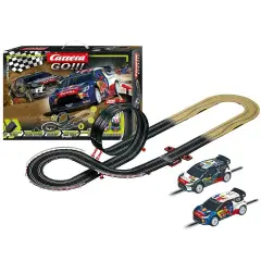 Pista Carrera GO!!! – Super Rally 1:43 - Veicoli, garage e piste