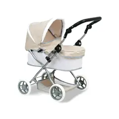 Carrozzina In Metallo Schienale Regolabile. 72 Cm - Bambole e accessori