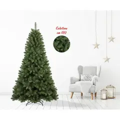 Albero di Natale Colosseo 180 cm – Folto, Realistico e di Alta Qualità - alberi