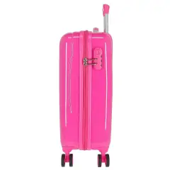 MINNIE HAPPY HELPERS TROLLEY ABS 55 CM 4 RUOTE ROSA - regalo e gadget valigeria