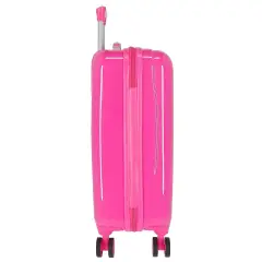MINNIE HAPPY HELPERS TROLLEY ABS 55 CM 4 RUOTE ROSA - regalo e gadget valigeria