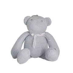 Carillon Orso Lavorato a Maglia Light Blue - Primi giochi