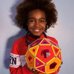 Geomag Supercolors Panels Green Line 78 Pezzi – Costruzioni Magnetiche Creative e Sostenibili - Costruzioni tecniche