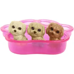 Barbie Playset Cuccioli Appena Nati con Funzione Parto - collezionabili bambina