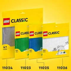 LEGO Classic Base Bianca 11026 - Set di Costruzione per Bambini - lego