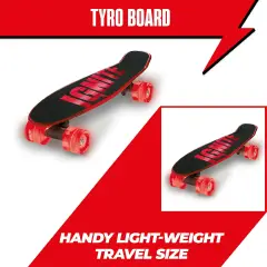 Skateboard Ignite Tyro Red - Compatto e Leggero per Bambini - skateboard