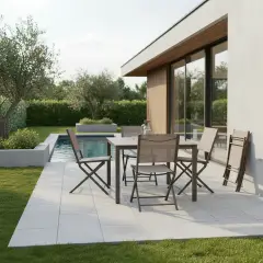 Sedia Hilde Pieghevole Coffee - tavoli, sedie e poltroncine