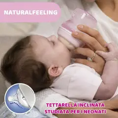 Biberon Chicco NaturalFeeling 6M+ 330 ml Neutro – Alimentazione Naturale e Sicura per Bambini - biberon e accessori