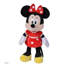 Peluche Disney Minnie Abito Rosso 25 cm. - peluches 0/36 mesi