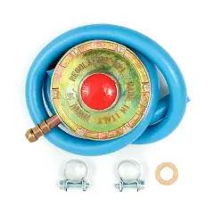 Gas Regulator for Sochef Barbecue 30mbar kit with 50cm Pipe - gas barbecue