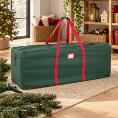Borsa Porta Albero di Natale Xmas Rett Verde 210 Cm - accessori albero