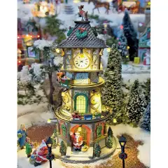 Torre Dell'Orologio di Natale - scene e villaggi