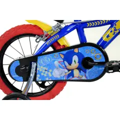 Bicicletta Bambino 16" Sonic  Con Rotelline Stabilizzatrici - biciclette bambini