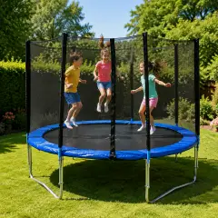 Tappeto Elastico con Rete 183 cm – Portata 50 Kg, Sicuro e Divertente - Equilibrio e coordinamento