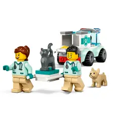 Lego City Great Vehicles Furgoncino di Soccorso del Veterinario - Costruzioni in plastica