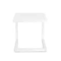 Tavolino Hilde 40x40 Bianco Bizzotto - set e salotti