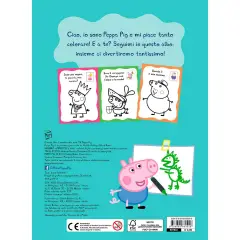 Libro Colora Con Peppa - Prima biblioteca
