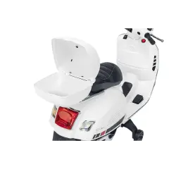 Moto Elettrica per Bambini Vespa Gts Super Sport 12V Bianca - moto