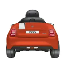 Auto Elettrica per Bambini Fiat 500e 12V con Radiocomando Rossa - auto
