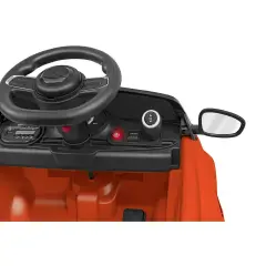 Auto Elettrica per Bambini Fiat 500e 12V con Radiocomando Rossa - auto