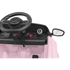 Auto Elettrica per Bambini Fiat 500e 12V con Radiocomando Rosa - auto