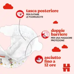 Pannolini Huggies Little Movers Megapack - Taglia 3 - 4-9 Kg - 126 Pezzi - pannolini e salviettine