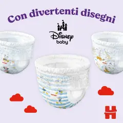 Pannolini Huggies lLittle Movers Megapack - Taglia 4 - 9-14 Kg - 96 Pezzi - pannolini e salviettine