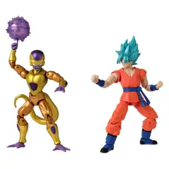 Dragon Ball Personaggio Blue Goku Vs Golden Frieza - action figures ed accessori