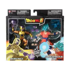 Dragon Ball Personaggio Blue Goku Vs Golden Frieza - action figures ed accessori