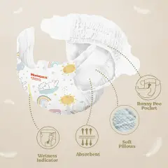 Pannolini Huggies Extra Care Megapack - Taglia 4 - 8-16 Kg - 76 Pezzi - pannolini e salviettine