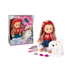 Bambola Treccia Bella & Dino il Cagnolino - Bambole e accessori