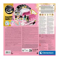 Crazy Chic Nail Passion Set – Kit Nail Art per Ragazze - bellezza e accessori