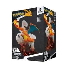 Pokemon Select Deluxe Charizard con Effetti Luminosi  33 cm da Collezione - action figures ed accessori