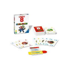 Super Mario Level 8, Gioco di Carte per Tutta la Famiglia - Giochi di società